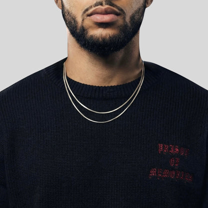 DISTRESSED KNIT
