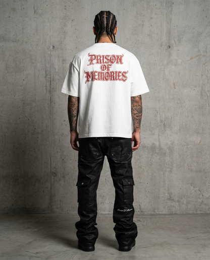 IVORY SCRIPT TEE