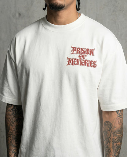 IVORY SCRIPT TEE