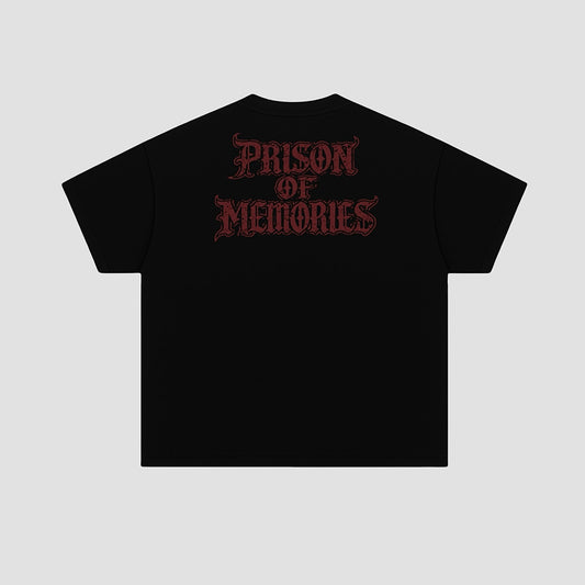 BLACK SCRIPT TEE
