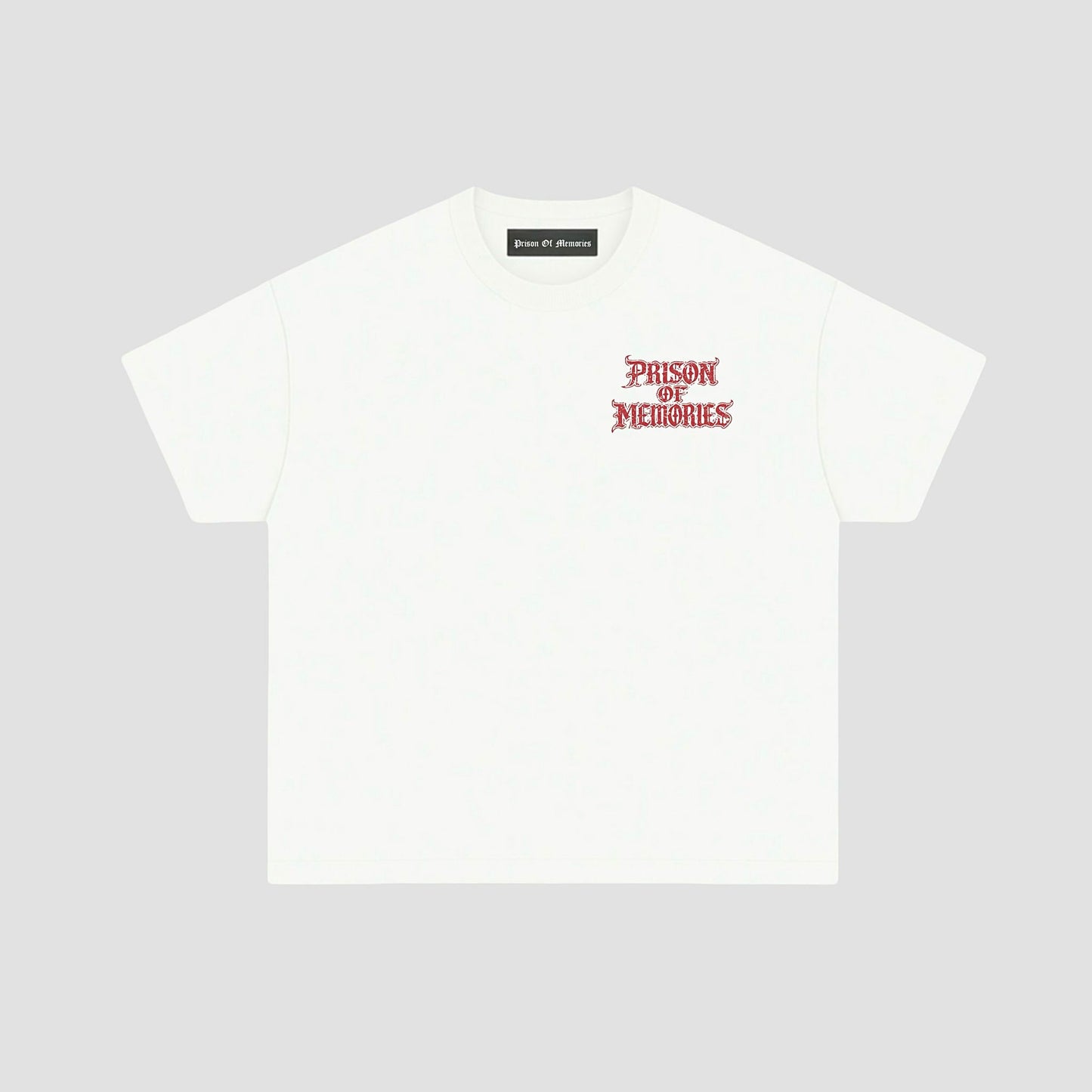IVORY SCRIPT TEE