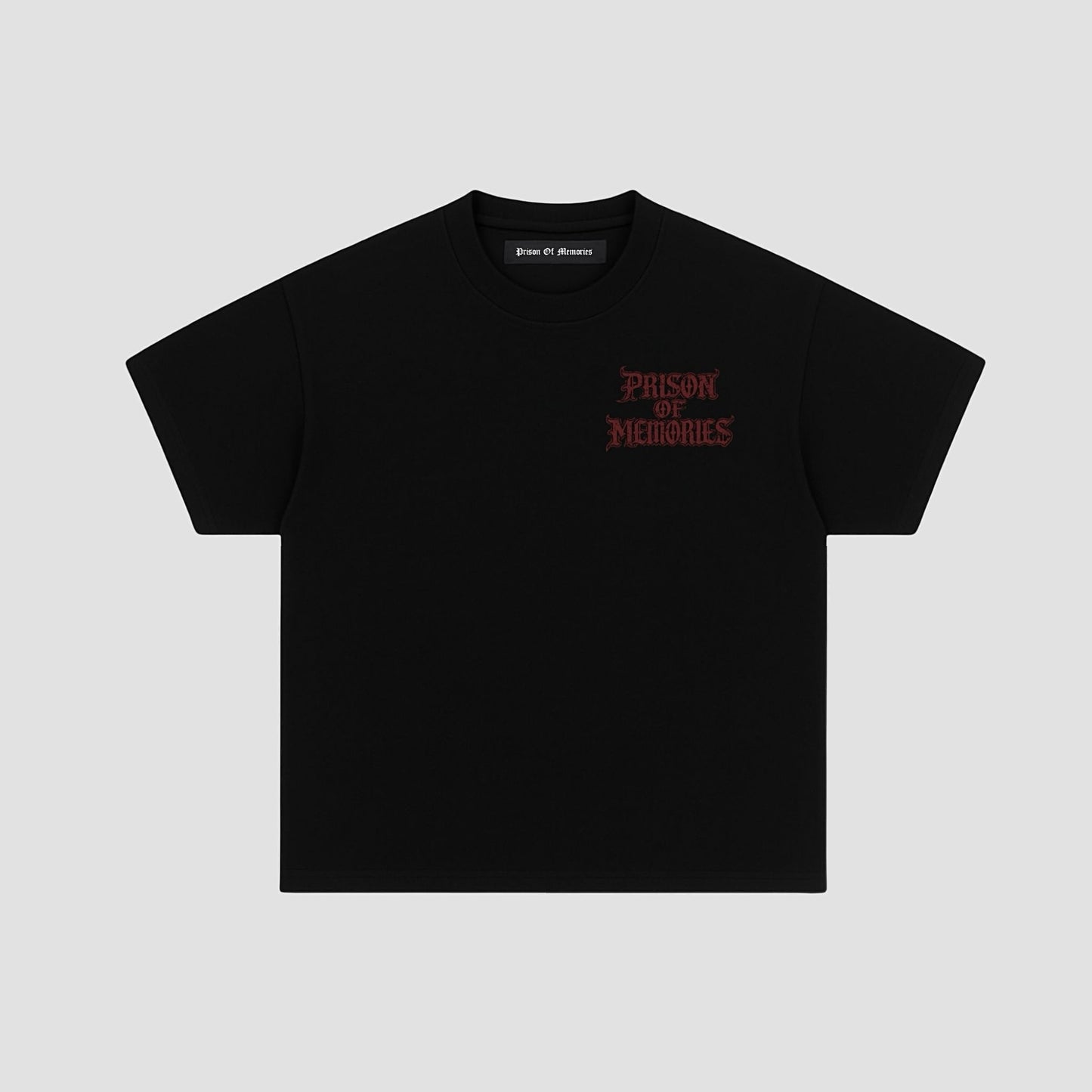 BLACK SCRIPT TEE